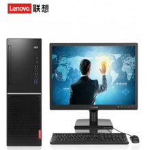 联想(Lenovo) 扬天M6400r 台式商用电脑 I5-7400 4GB 1TB 集成显卡 21.5英寸屏 正版WIN7