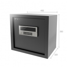 晨光电子密码保险箱BGX-5/D2-35A6AEQ96728