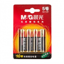 晨光5号碱性电池（4粒吸卡）ARC92556