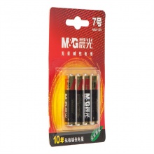 晨光7号碱性电池（4粒吸卡）ARC92557